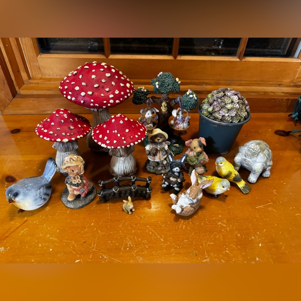 Whimsical Forest Figurines